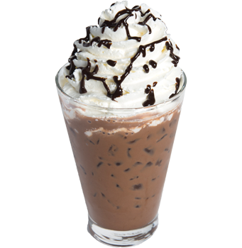아이스 초콜릿 라떼
